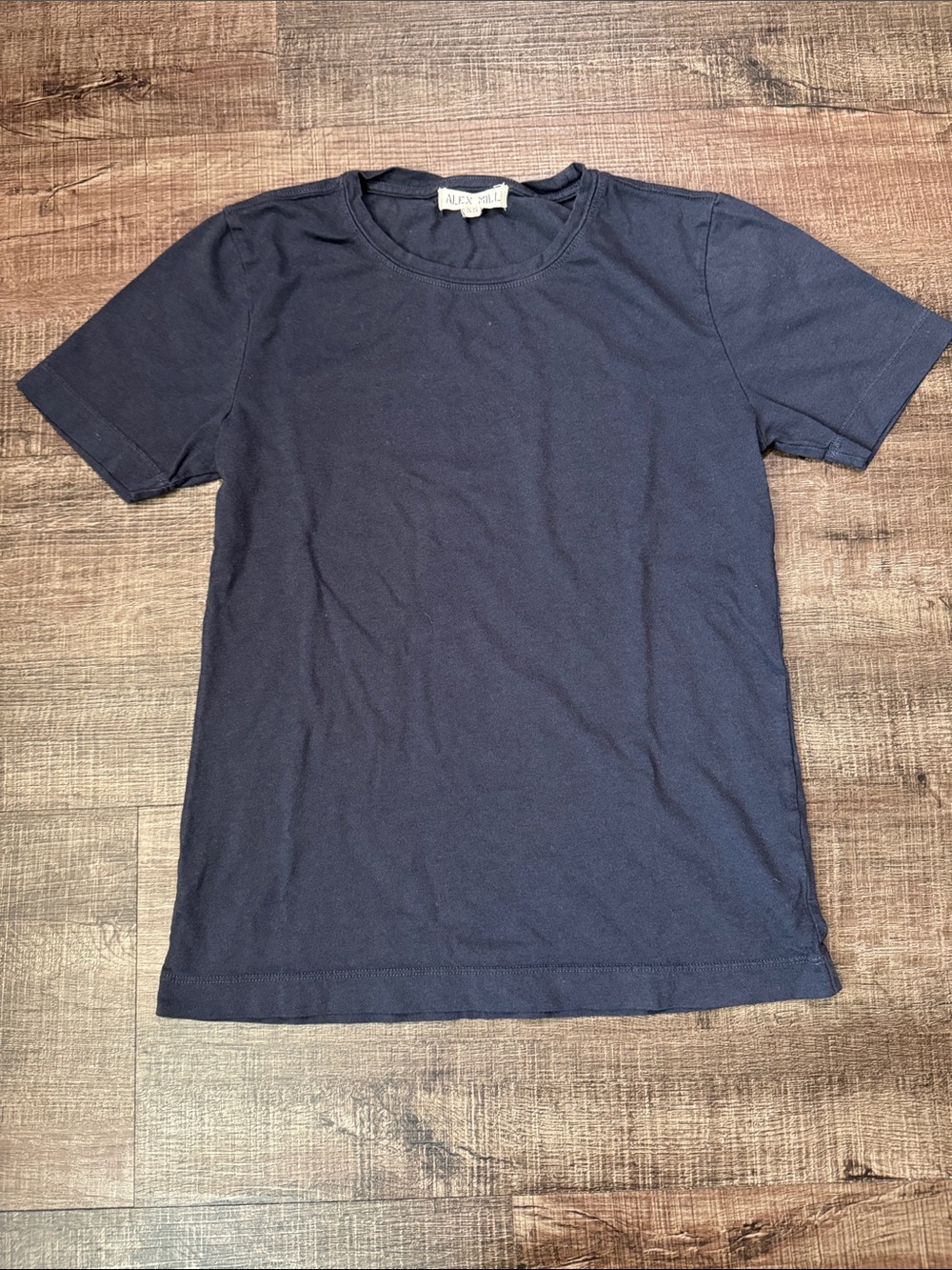 Alex Mill Navy Short Sleeve Crewneck Tee